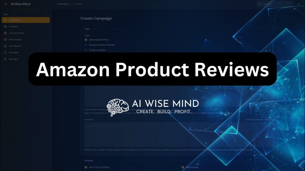 AIWiseMind Automated Amazon Affiliate Website Review