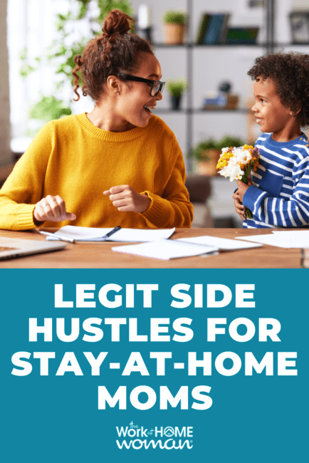 Easy Side Hustle Work From Home Home Based Business That You Can Do In Your Own Time For Stay At Home Moms While Your Kids Nap