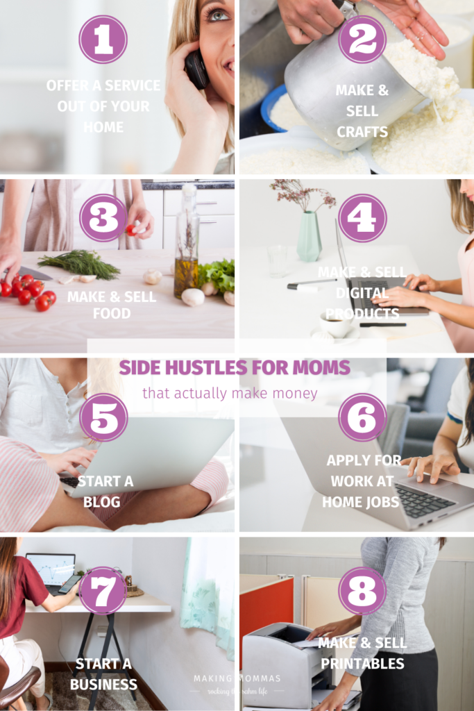 Easy Side Hustle Work From Home Home Based Business Where You Can Make Your Own Hours For Stay At Home Moms While Your Kids Sleep